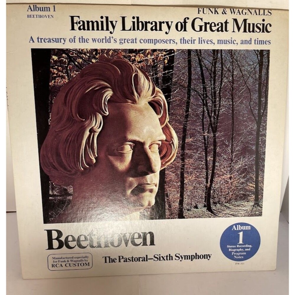 Ludwig van Beethoven, The Pastoral - Sixth Symphony, (LP, Album, Ind), VG, 41234